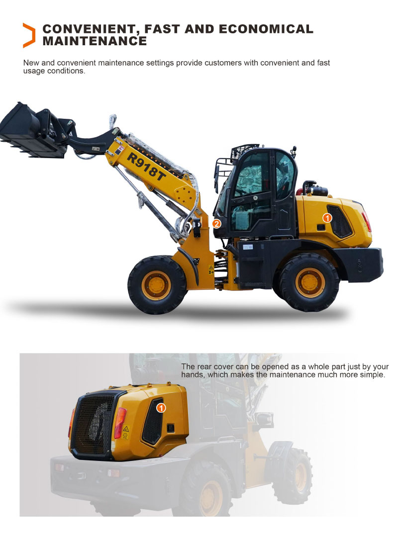 telescopic wheel loader,