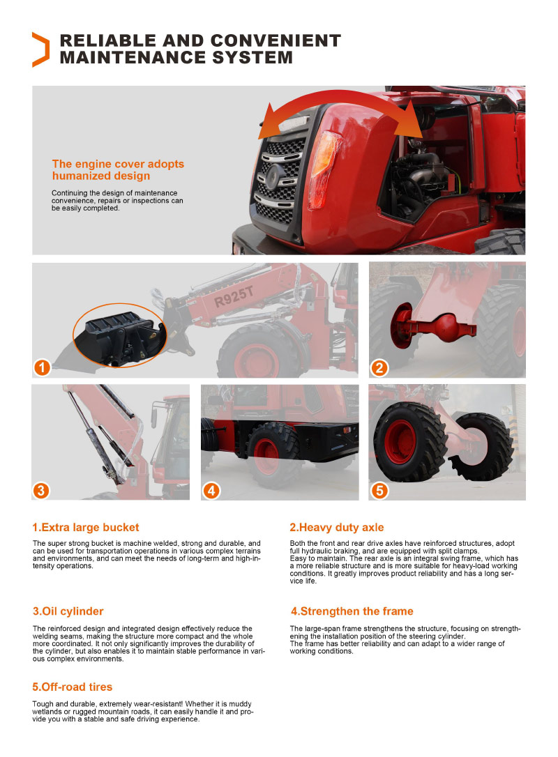 china telescopic loader