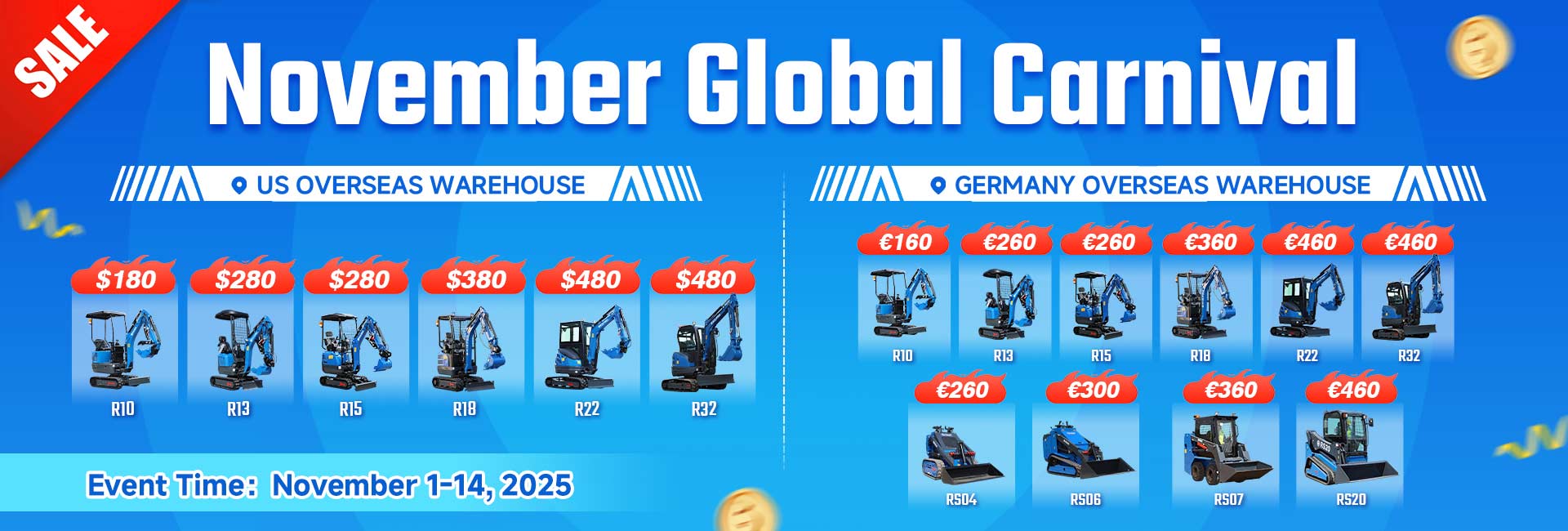 Мини-экскаватор Rippa