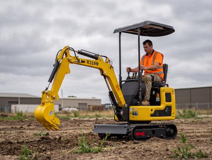 mini ekskavatör