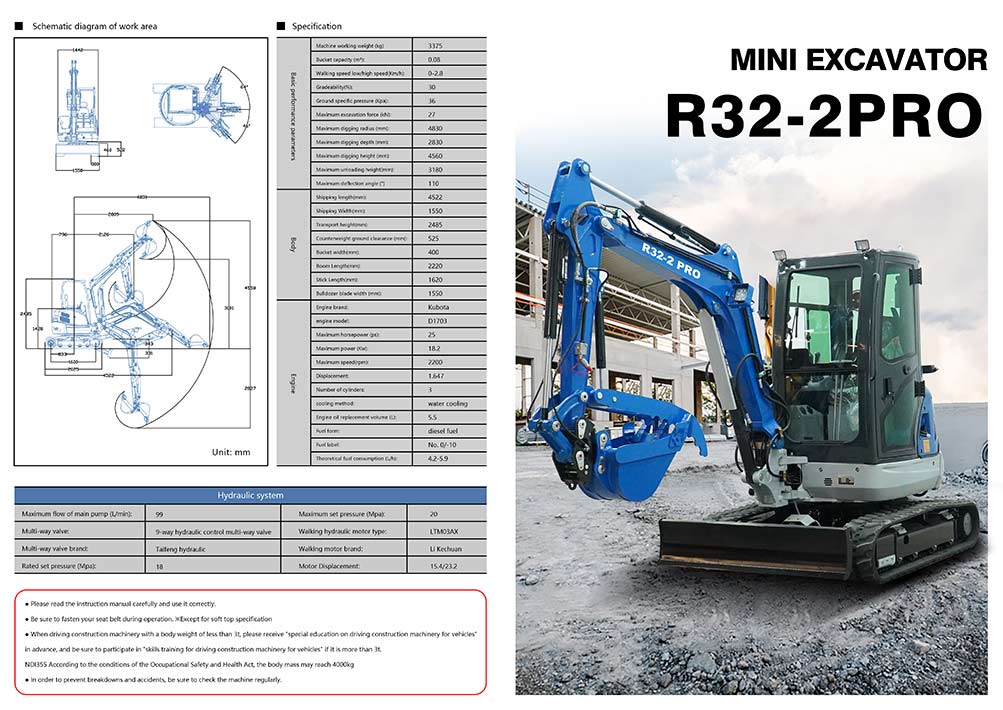 Miniescavatore 3,3 tonnellate Prezzo Miniescavatore 3,3 tonnellate Prezzo