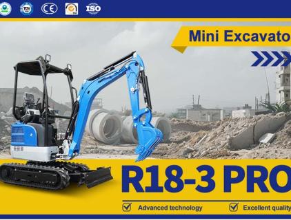 escavatore realizzato in Cina