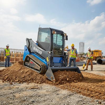 mini skid steer trencher