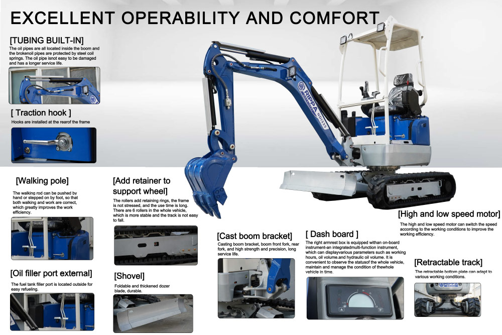 excavator makes excavator makes