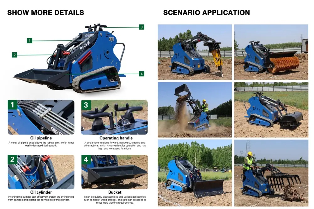 skid steer track loader skid steer track loader