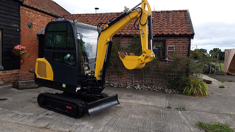 Minibagger für zu Hause Minibagger für zu Hause