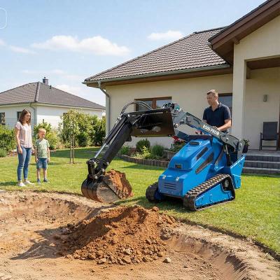 terex mini yükleyici