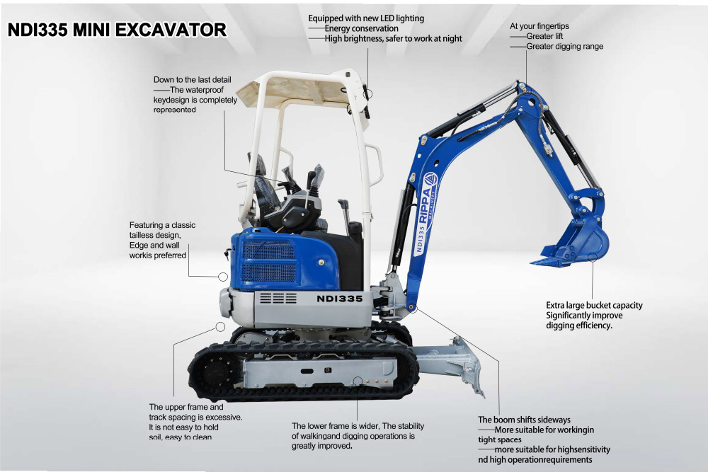 China Mini Excavator 2Ton