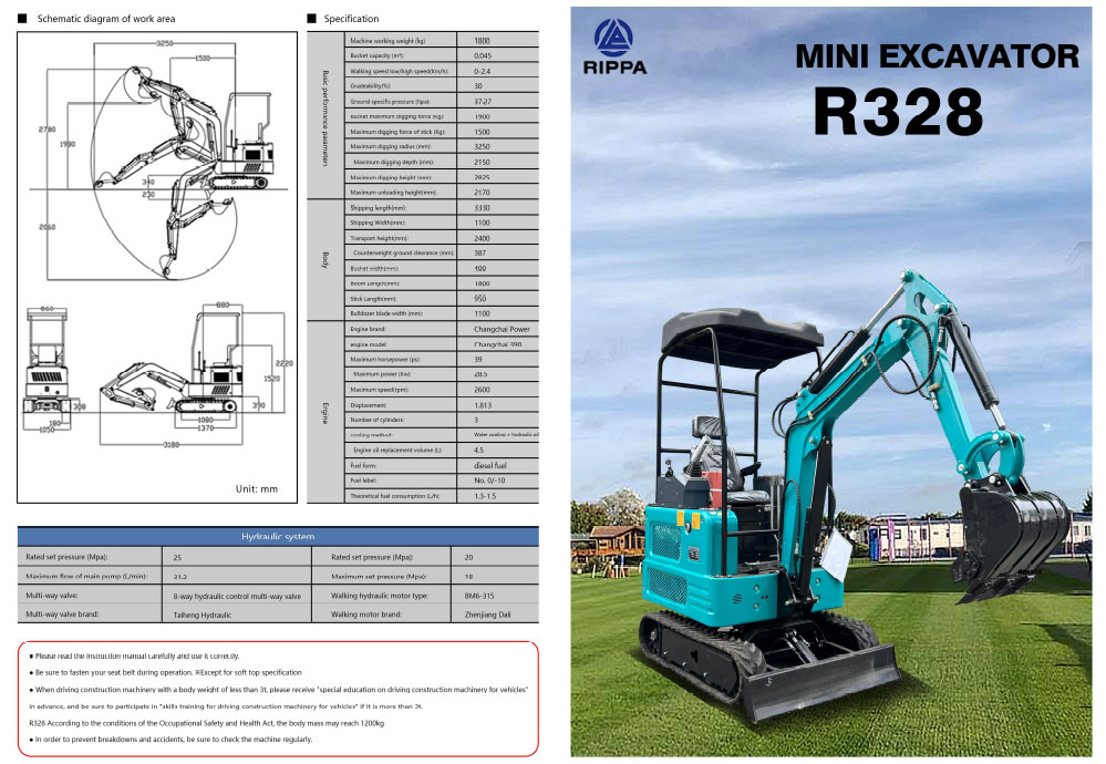 Scavo da 2,5 tonnellate Scavo da 2,5 tonnellate