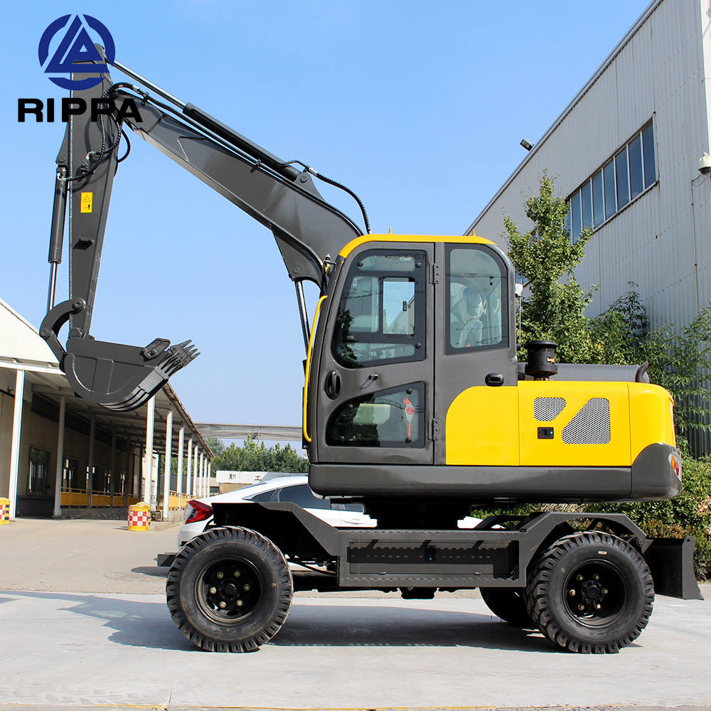 escavatore gommato escavatore gommato