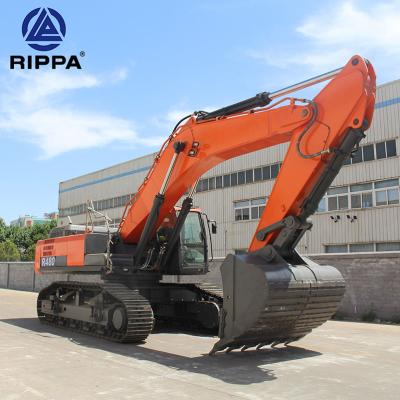 large track hoe